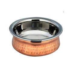 Copper Handi with Stainless Steel Lining