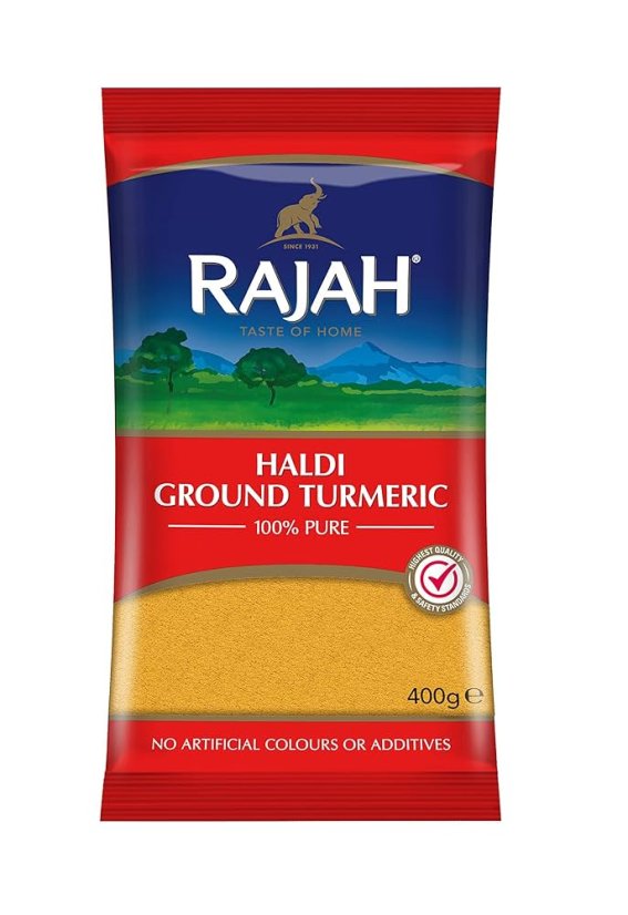 Rajah Kurkuma Mletá Haldi 400g