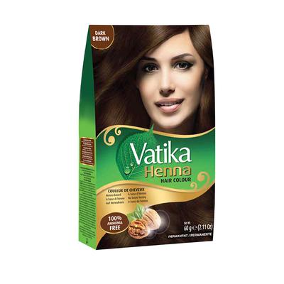 Vatika Henna Tmavě Hnědá Barva na Vlasy 60g