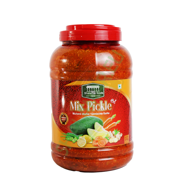 Shalamar Pálivá Smíšená Nakládaná (Mix Pickle) 5kg Shalamar Pálivá Smíšená Nakládaná (Mix Pickle) 5kg