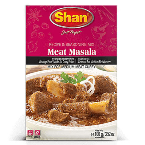 Shan Meat Masala (Směs koření na masové kari) 100g
