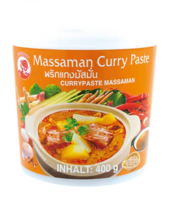 Cock Brand Thai Massaman Curry Paste - Package: 1kg