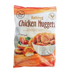 Elburg Foods Mražené Kuřecí Nugetky 1kg (Halal)