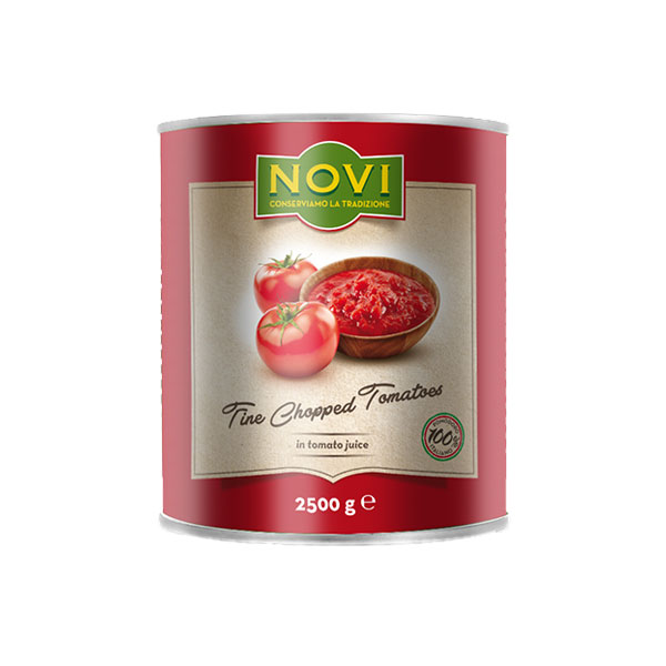 Novi Chopped Tomatoes - Package: 2.5kg