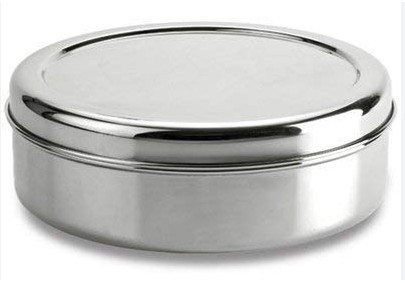 Real Steels Stainless Steel Masala Box