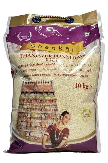 Shankar Ponni Raw Rice 10kg