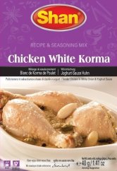 Shan Kuřecí Bílá Korma Směs koření 40g