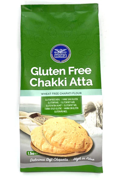 Heera Chakki Atta Gluten Free 1.5kg Heera Chakki Atta Gluten Free 1.5kg
