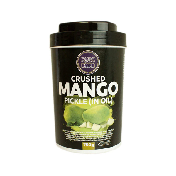 Heera Crushed Mango Pickle - Package: 750g