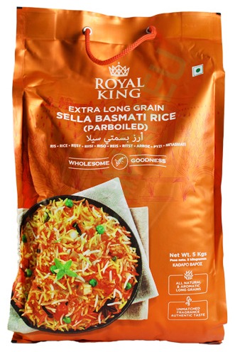 Royal King Sella Basmati Rice 5kg