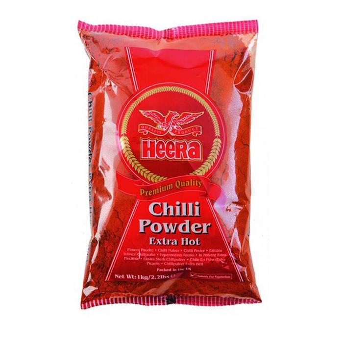 Heera Chilli Powder Extra Hot - Package: 1kg