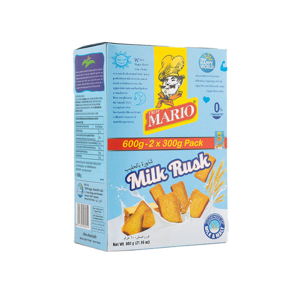 Mario Milk Rusk - Package: 600g
