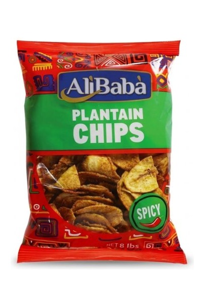 Alibaba Pálivé Plantain Chipsy 85g