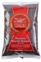 Heera Hnědá Hořčičná Semínka