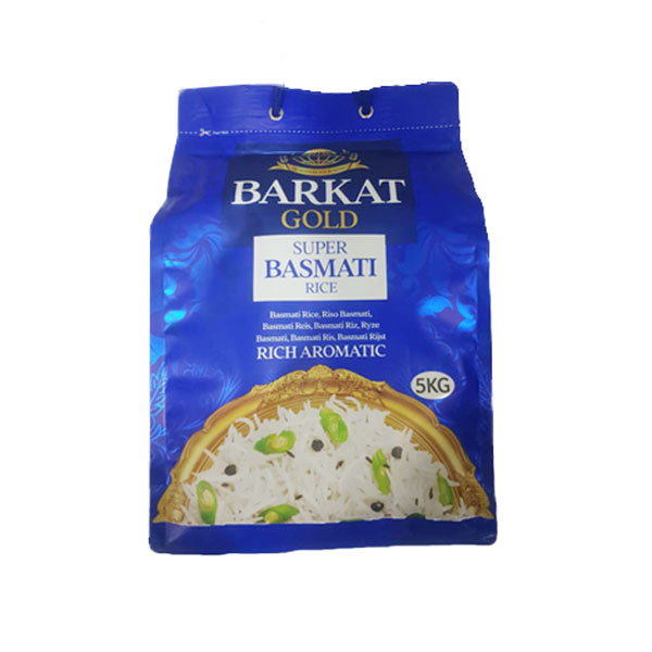 Barkat Super Basmati Rice - Package: 5kg
