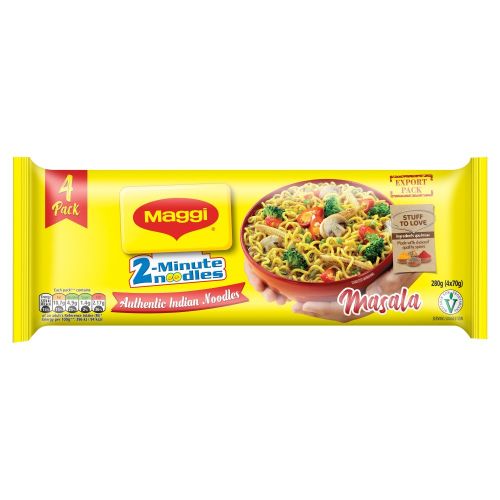 Maggi Masala Noodles - Package: 280g / 4 pack