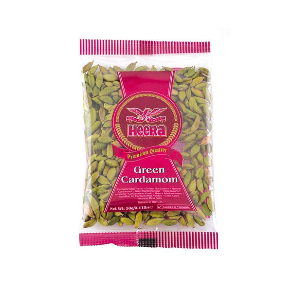Heera Cardamom Green - Package: 50g