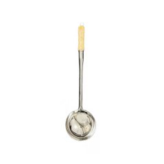 Karahi Ladle with Wooden Handle