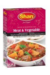 Shan Meat & Vegetable (Směs koření na maso a zeleninové kari) 100g