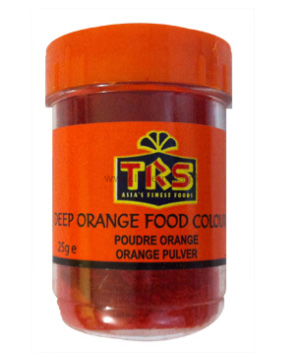 TRS Deep Orange Food Colour 25g