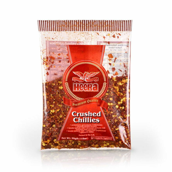 Heera Crushed Chillies - Package: 50g