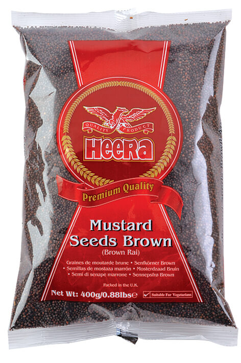 Heera Hnědá Hořčičná Semínka Heera Hnědá Hořčičná Semínka