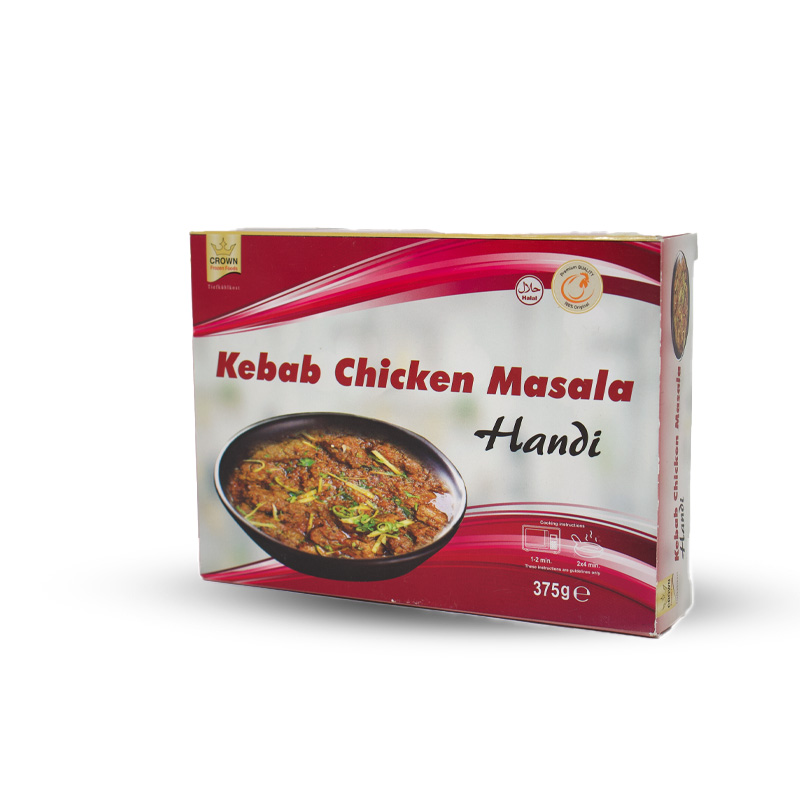 Crown Mražený Kebab Kuřecí Masala 375g
