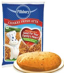 Pillsbury Whole Wheat Flour (Chakki Fresh Atta) - Package: 10kg