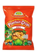 Tropical Gourmet Spicy Plantain Chips 85g