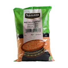 Sanam Red Split Lentils (Masoor Dal) 2kg