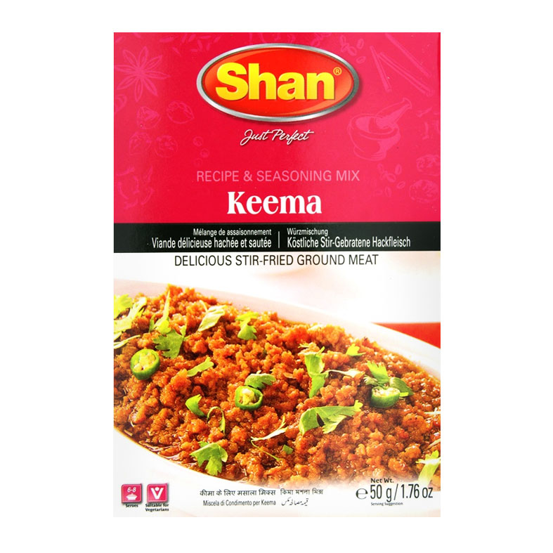 Shan Keema – směs koření na mleté maso keema aloo