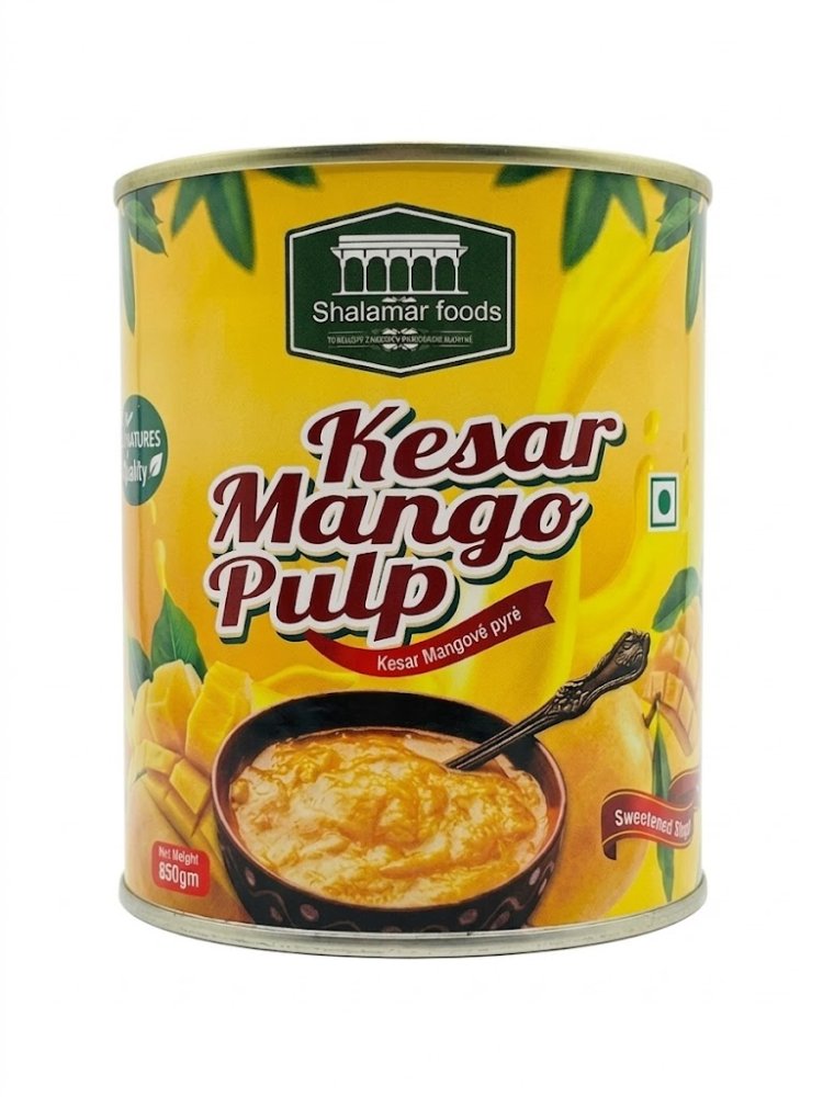 Shalamar Kesar mangové pyré 850 g na mangové lassi