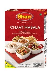 Shan chaat masala — koření na pakistánský chana chaat